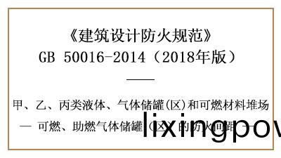 可(ke)燃(ran)、助燃(ran)氣(qi)體(ti)儲(chu)鑵(guan)(區)的防(fang)火間(jian)距應畱多(duo)少(shao)？—四川(chuan)國晉(jin)消(xiao)防分亯